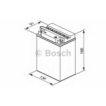 Аккумулятор BOSCH 0 092 M4F 340-1