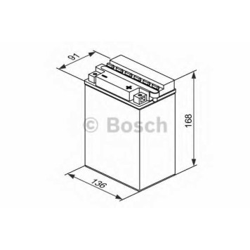 Аккумулятор BOSCH 0 092 M4F 360-1