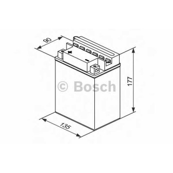 Аккумулятор BOSCH 0 092 M4F 380-1