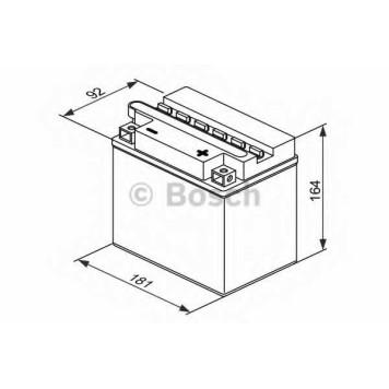 Аккумулятор BOSCH 0 092 M4F 420-1