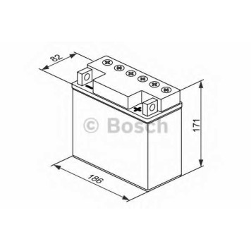 Аккумулятор BOSCH 0 092 M4F 450-1