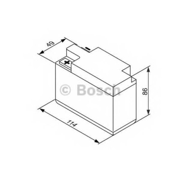 Аккумулятор BOSCH 0 092 M60 030-1