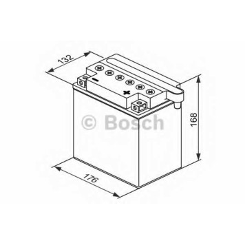 Аккумулятор BOSCH 0 092 M4F 600-1