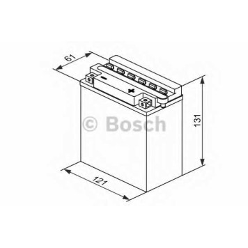 Аккумулятор BOSCH 0 092 M4F 180-1