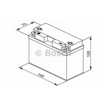 Аккумулятор BOSCH 0 092 M60 130-1