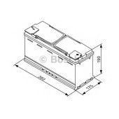 Аккумулятор BOSCH 0 092 S5A 150