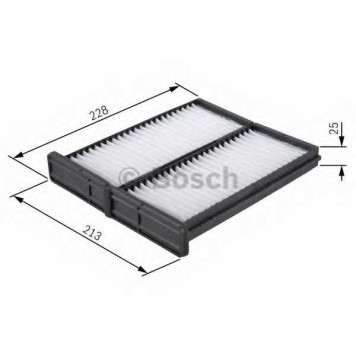 Фильтр салонный BOSCH 1 987 432 086