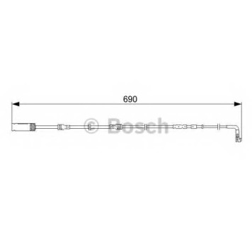 Сигнализатор износа тормозных колодок BOSCH 1 987 473 052