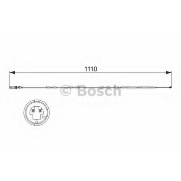 Сигнализатор износа тормозных колодок BOSCH 1 987 473 515