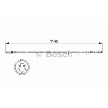 Сигнализатор износа тормозных колодок BOSCH 1 987 473 525