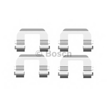 Комплектующие колодок дискового тормоза BOSCH 1 987 474 439
