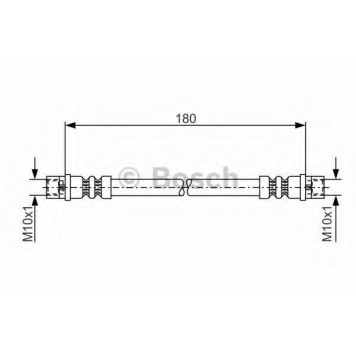 Тормозной шланг BOSCH 1 987 476 018