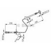 Тормозной шланг BOSCH 1 987 476 199
