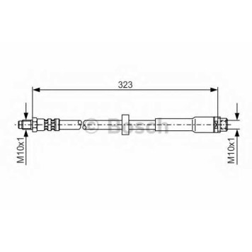 Тормозной шланг BOSCH 1 987 476 293