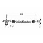Тормозной шланг BOSCH 1 987 476 308