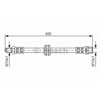 Тормозной шланг BOSCH 1 987 476 444