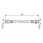 Тормозной шланг BOSCH 1 987 476 583