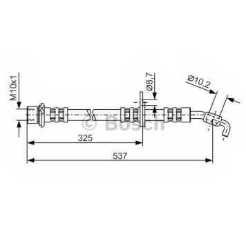 Тормозной шланг BOSCH 1 987 476 782