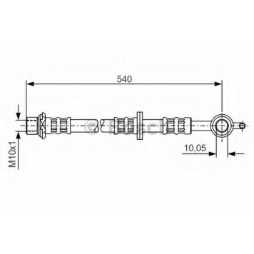 Тормозной шланг BOSCH 1 987 476 838