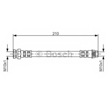 Тормозной шланг BOSCH 1 987 476 913