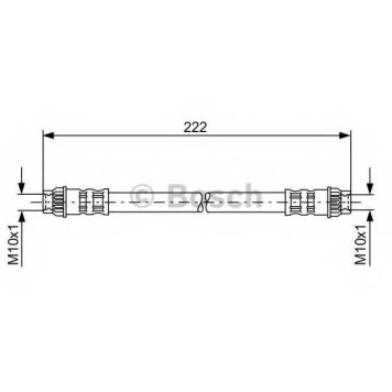 Тормозной шланг BOSCH 1 987 476 914