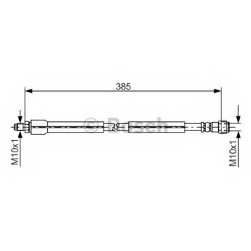 Тормозной шланг BOSCH 1 987 476 949