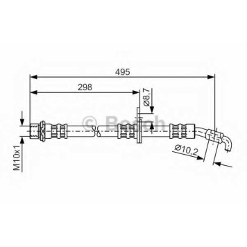Тормозной шланг BOSCH 1 987 476 962