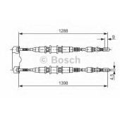 Трос стояночной тормозной системы BOSCH 1 987 477 258