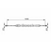 Трос стояночной тормозной системы BOSCH 1 987 477 692