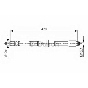 Тормозной шланг BOSCH 1 987 481 004