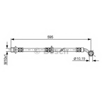 Тормозной шланг BOSCH 1 987 481 027