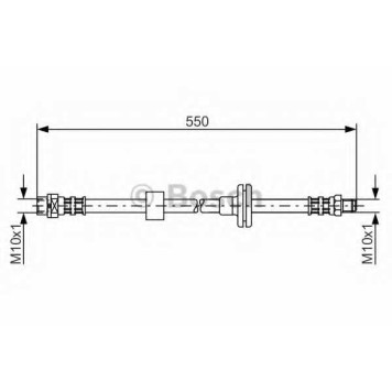 Тормозной шланг BOSCH 1 987 481 056