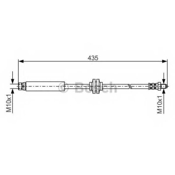 Тормозной шланг BOSCH 1 987 481 373