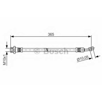 Тормозной шланг BOSCH 1 987 481 499