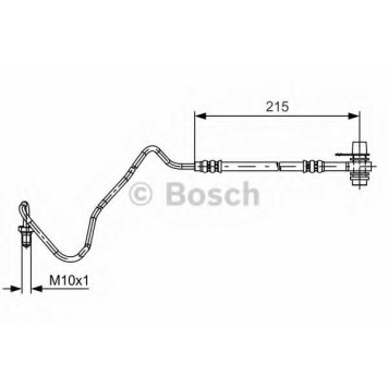 Тормозной шланг BOSCH 1 987 481 533