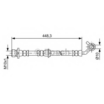 Тормозной шланг BOSCH 1 987 481 576