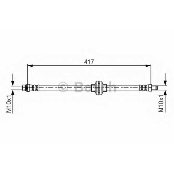 Тормозной шланг BOSCH 1 987 481 626
