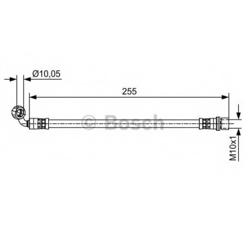 Тормозной шланг BOSCH 1 987 481 647