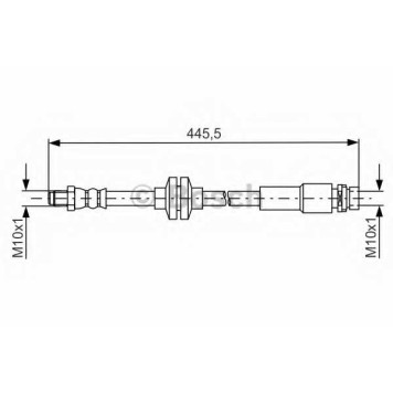 Тормозной шланг BOSCH 1 987 481 668