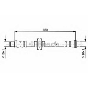 Тормозной шланг BOSCH 1 987 481 683