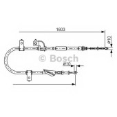 Трос стояночной тормозной системы BOSCH 1 987 482 080