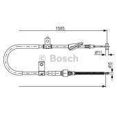 Трос стояночной тормозной системы BOSCH 1 987 482 257