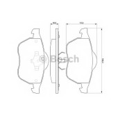 Колодки тормозные дисковые для AUDI A4(8D2,8D5,B5) / VW PASSAT(3B2,3B5) <b>BOSCH 0 986 424 481</b>