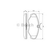 Колодки тормозные дисковые для NISSAN PRIMASTAR(X83) / OPEL VIVARO(E7,F7,J7) / RENAULT ESPACE(JE0#), TRAFIC(EL,FL,JL) <b>BOSCH 0 986 424 636</b>