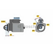 Стартер 2,5кВт для CITROEN JUMPER(Z#,244) / FIAT DUCATO(250, 290) / PEUGEOT BOXER <b>BOSCH 0 986 023 120</b>