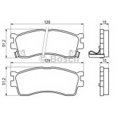 Колодки тормозные дисковые для KIA RIO(DC#), SHUMA(FB) <b>BOSCH 0 986 494 144</b>
