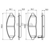 Колодки тормозные дисковые для NISSAN LEAF, NAVARA(D40), NV200, PATHFINDER(R51), XTERRA(N50) <b>BOSCH 0 986 494 151</b>