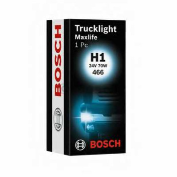 Лампа накаливания H1 24В 70Вт BOSCH 1 987 302 712