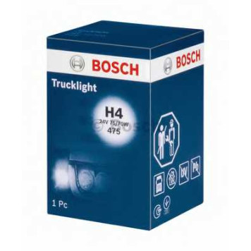 Лампа накаливания H4 24В 75/70Вт BOSCH 1 987 302 441