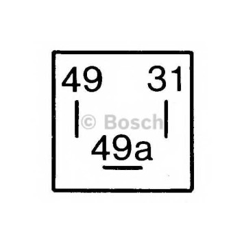 Прерыватель указателей поворота BOSCH 0 335 200 038-1